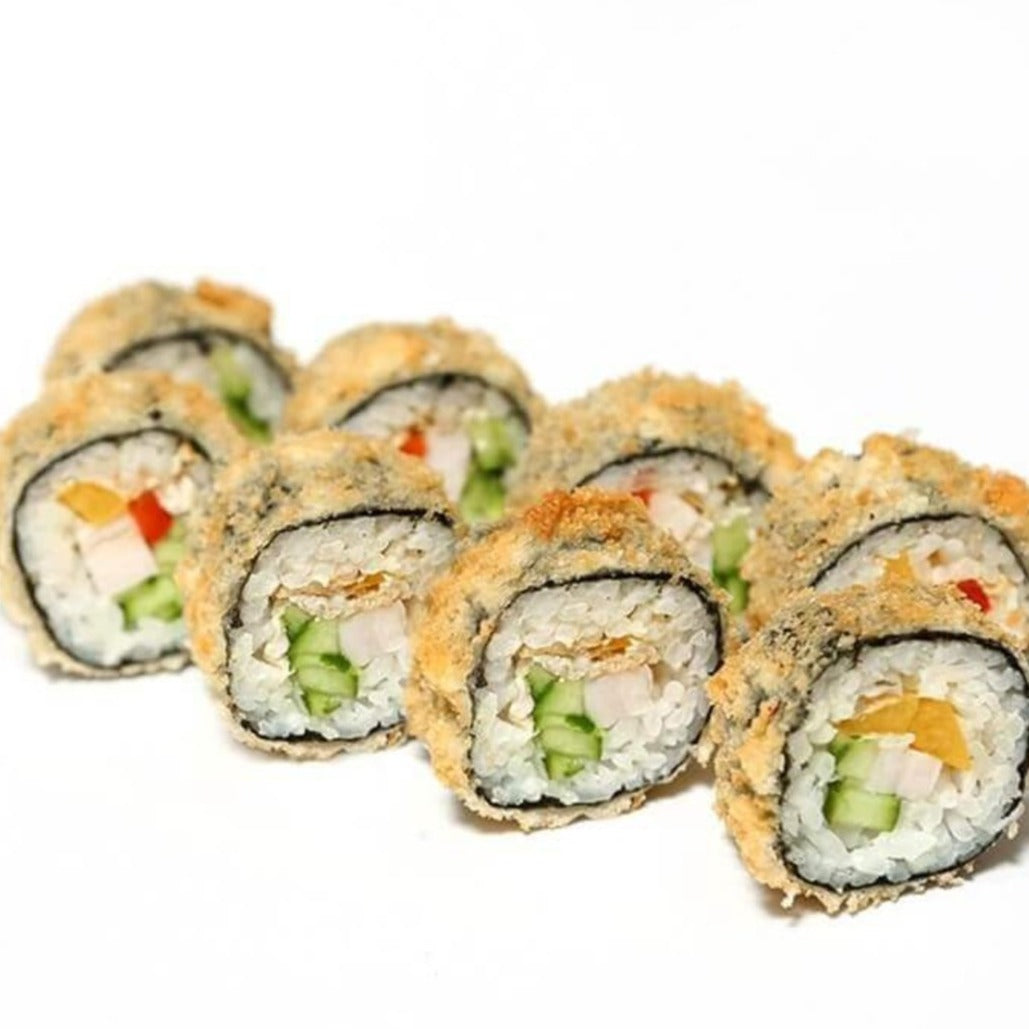 california tempurizado crujiente (salmon) 8und.