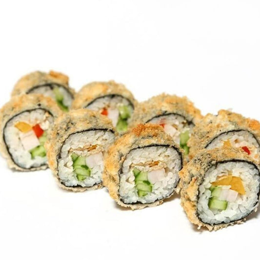 california tempurizado crujiente (salmon) 8und.