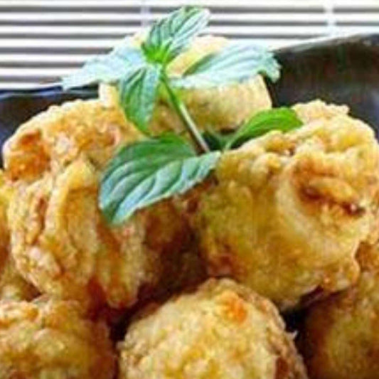 bolitas de verduras crujientes