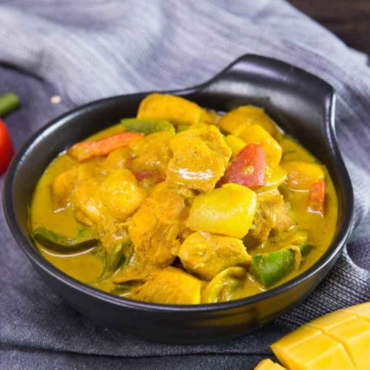 pollo al curry amarillo tailandes