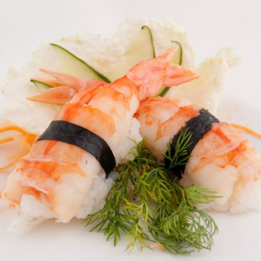 sushi ebi langostinos