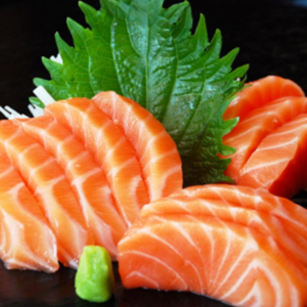 sashimi de salmon