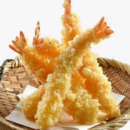 tempura de langostinos japones